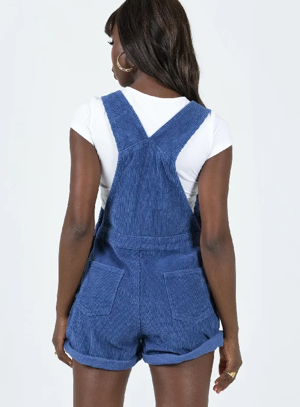 Kacey Overalls Navy Cord