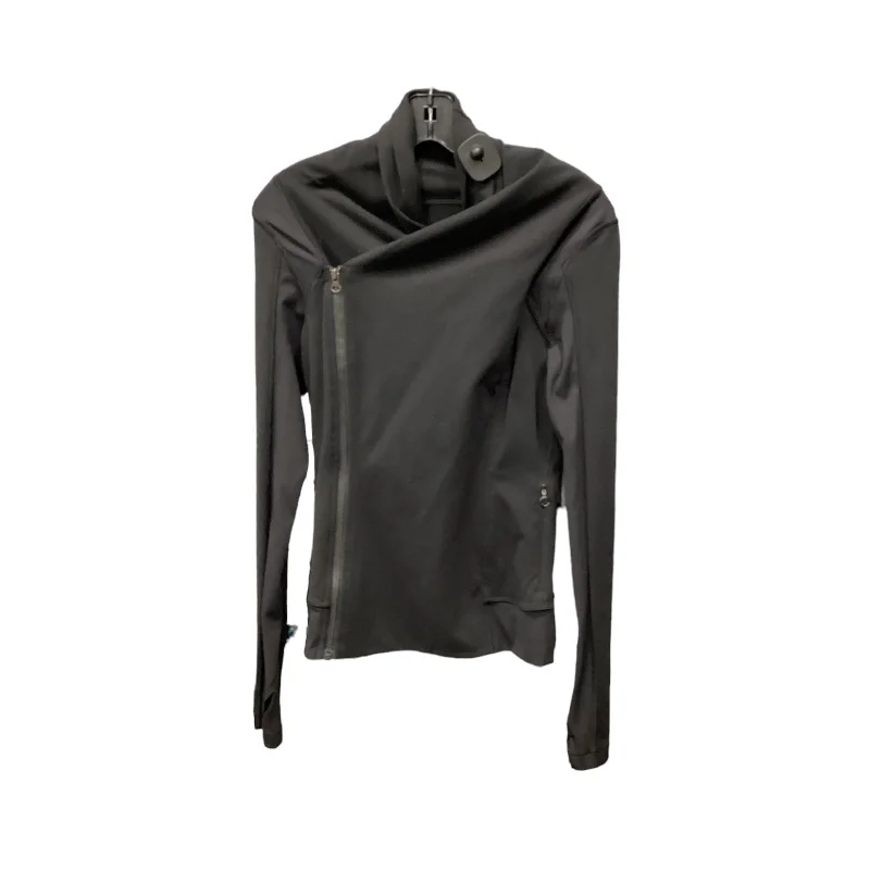 Athletic Jacket By Lululemon In Black, Size: S