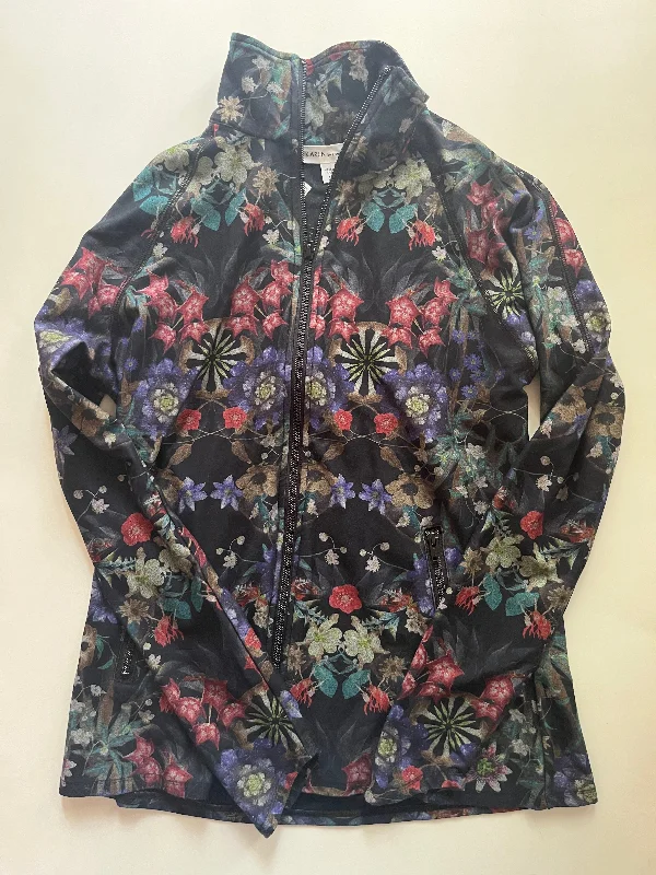 Floral Athletic Jacket Karen Kane, Size M