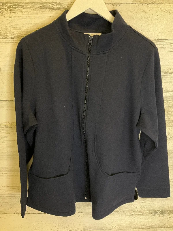 Navy Athletic Jacket Talbots, Size 1x