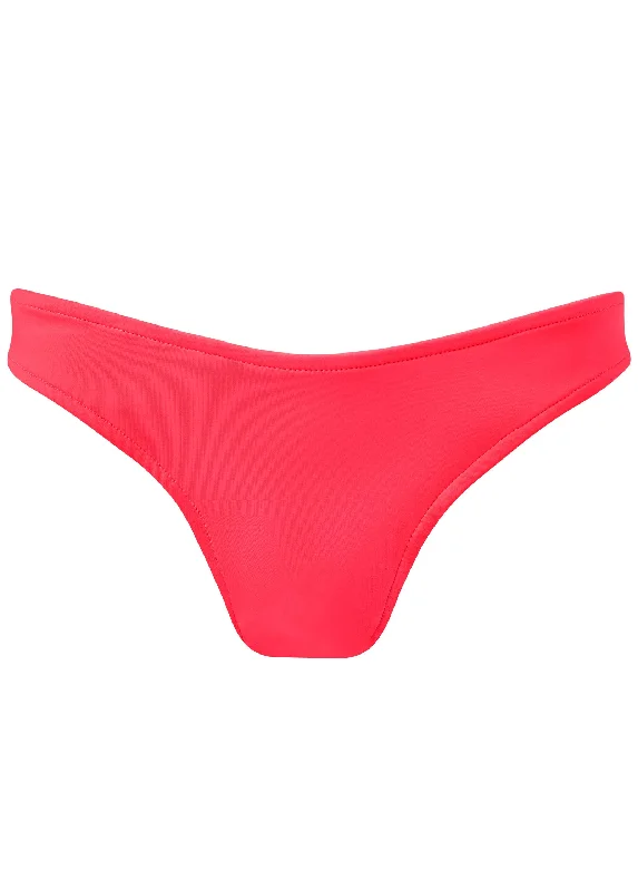 Bali scoop bikini bottom - Sweet Red