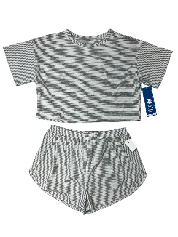 Lounge / Pajama Set In Grey, Size: Xl