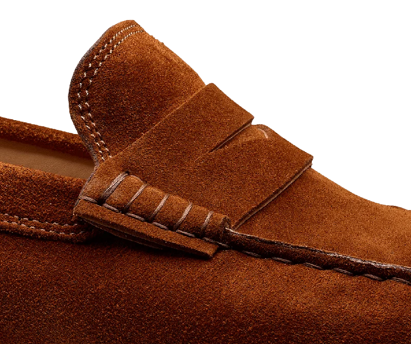 Genoa Polo Brown Suede