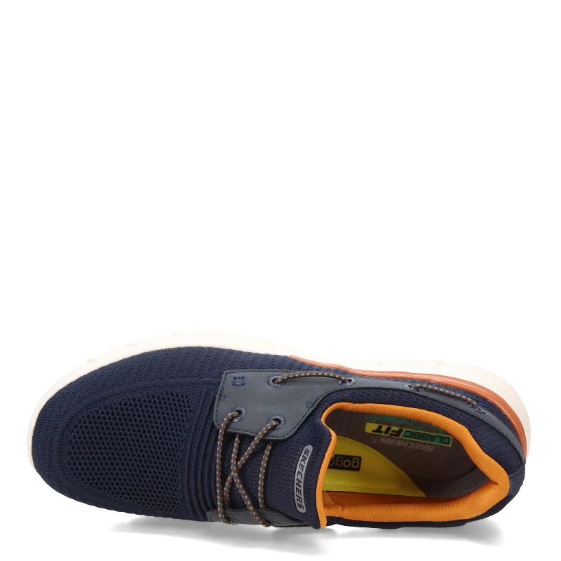 Men's Skechers, Del Retto - Clean Slate Boat Shoe