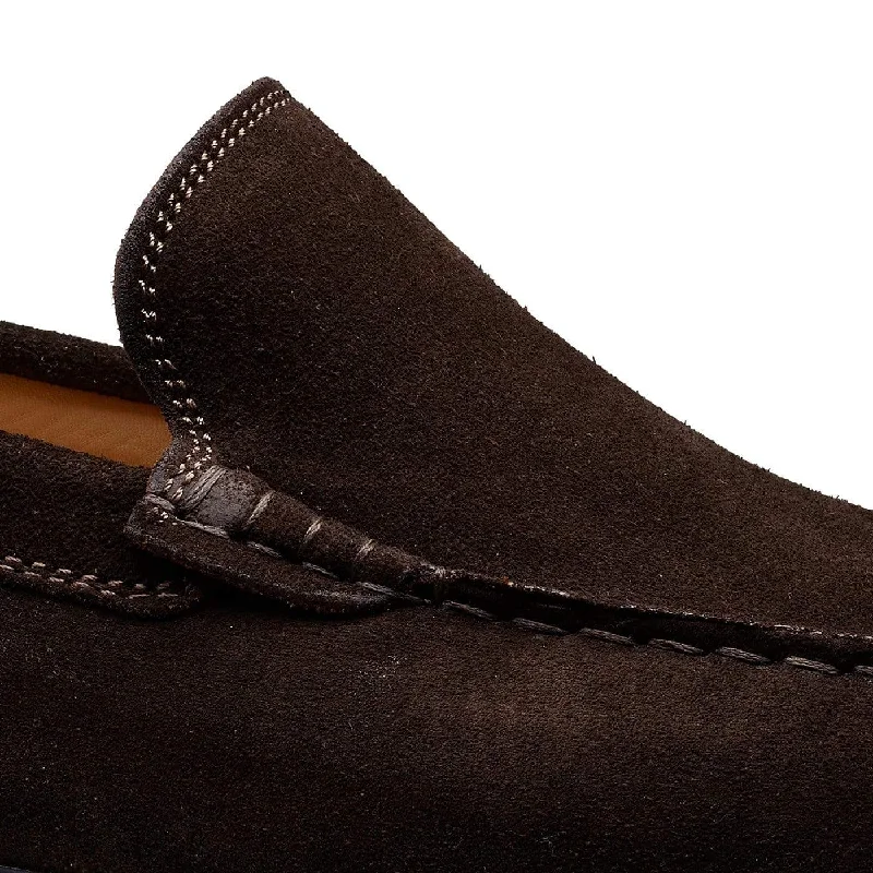 Roma Dark Brown Suede