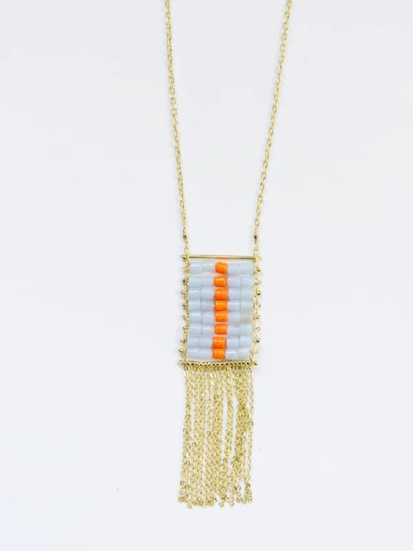 Florentina Necklace - Orange