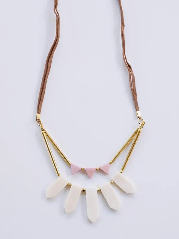 Ishaana Necklace - White