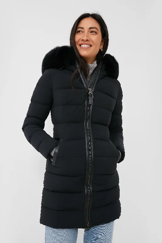 Black Calla Down Coat