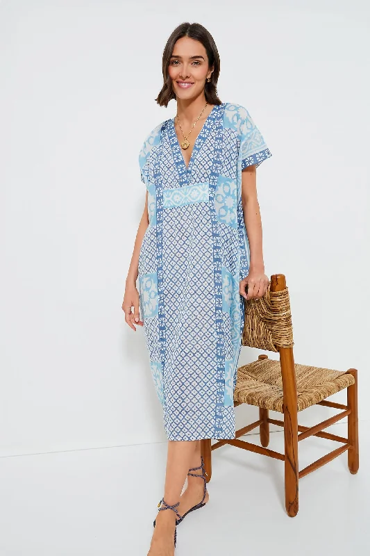 Blue Daughters Caftan