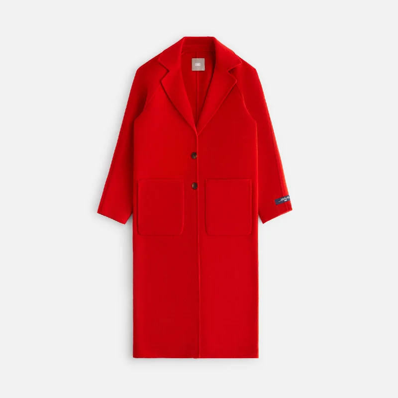 Kith Women Rory Coat - Cinnabar