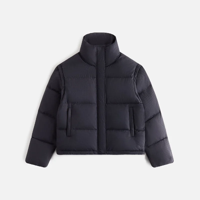 Kith Women Wynne Convertible Monogram Puffer - Black