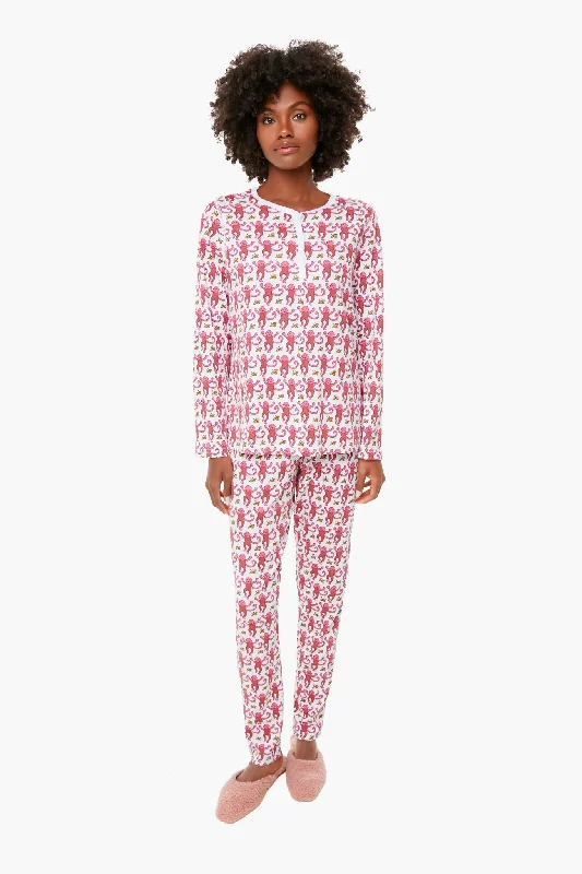 Pink Monkey Pajamas