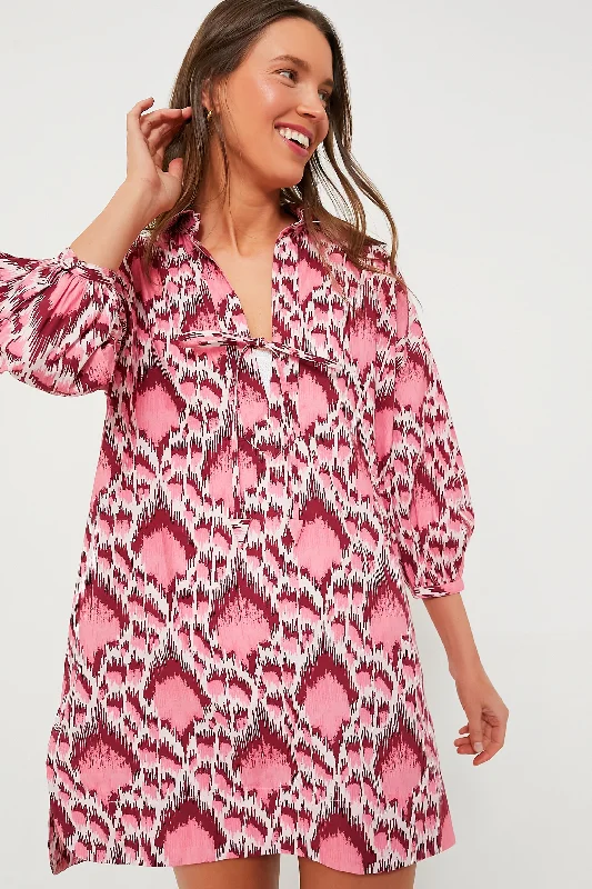 Poppy Ikat Delmar Coverup