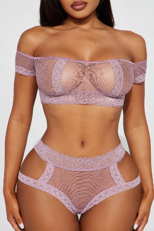 Sheer Truth 2 Piece Set - Lilac