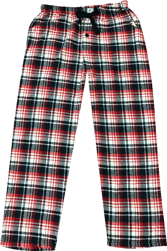 Teddy's Plaid Flannel Pants - Patriotic