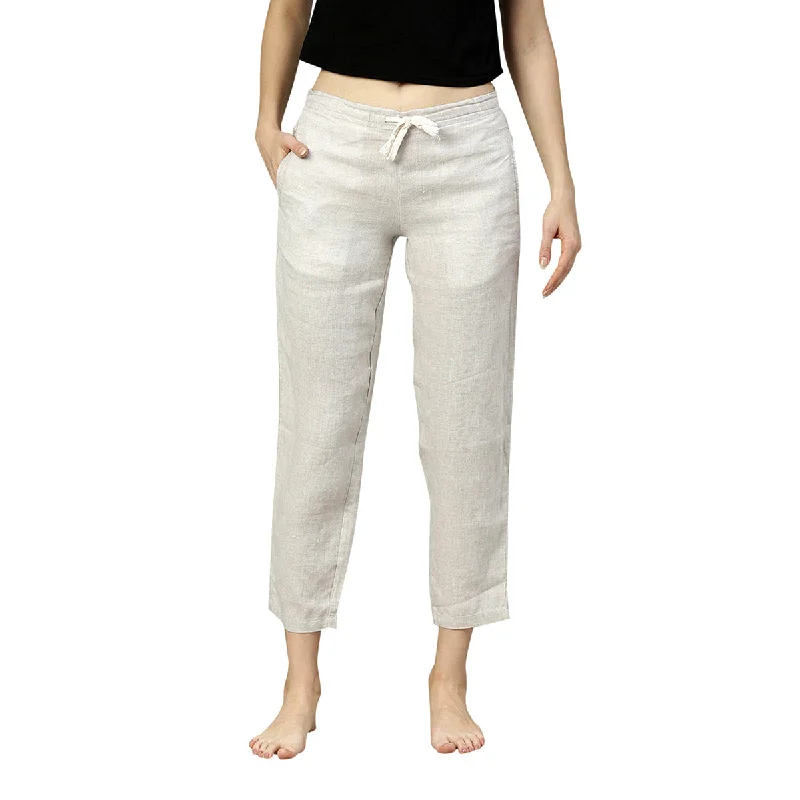 Women Pants | Hemp | Off White