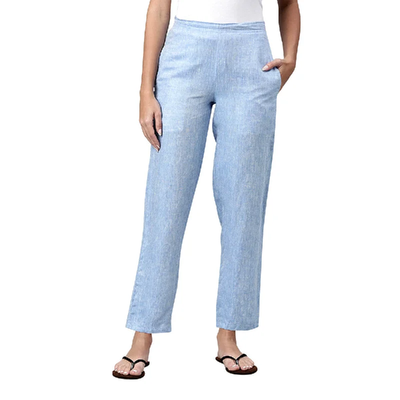 Lounge Pants Women | Hemp | Blue