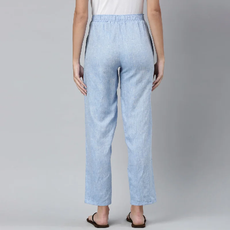 Lounge Pants Women | Hemp | Blue