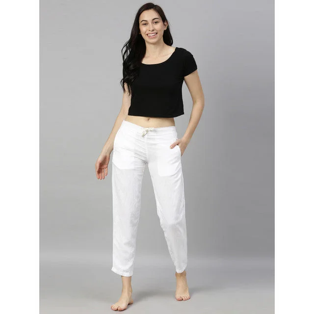 Hemp Lounge Pants | White