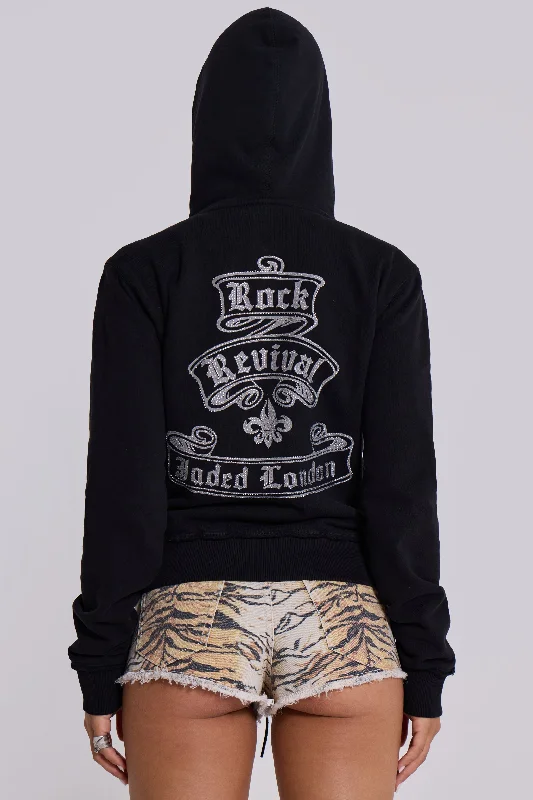 Rock Revival Diamante Mini Monster Hoodie