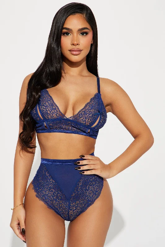 Your Fantasy Lace 2 Piece Set - Navy